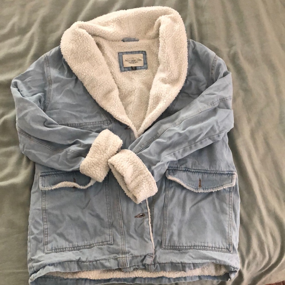 Vintage style denim jacket